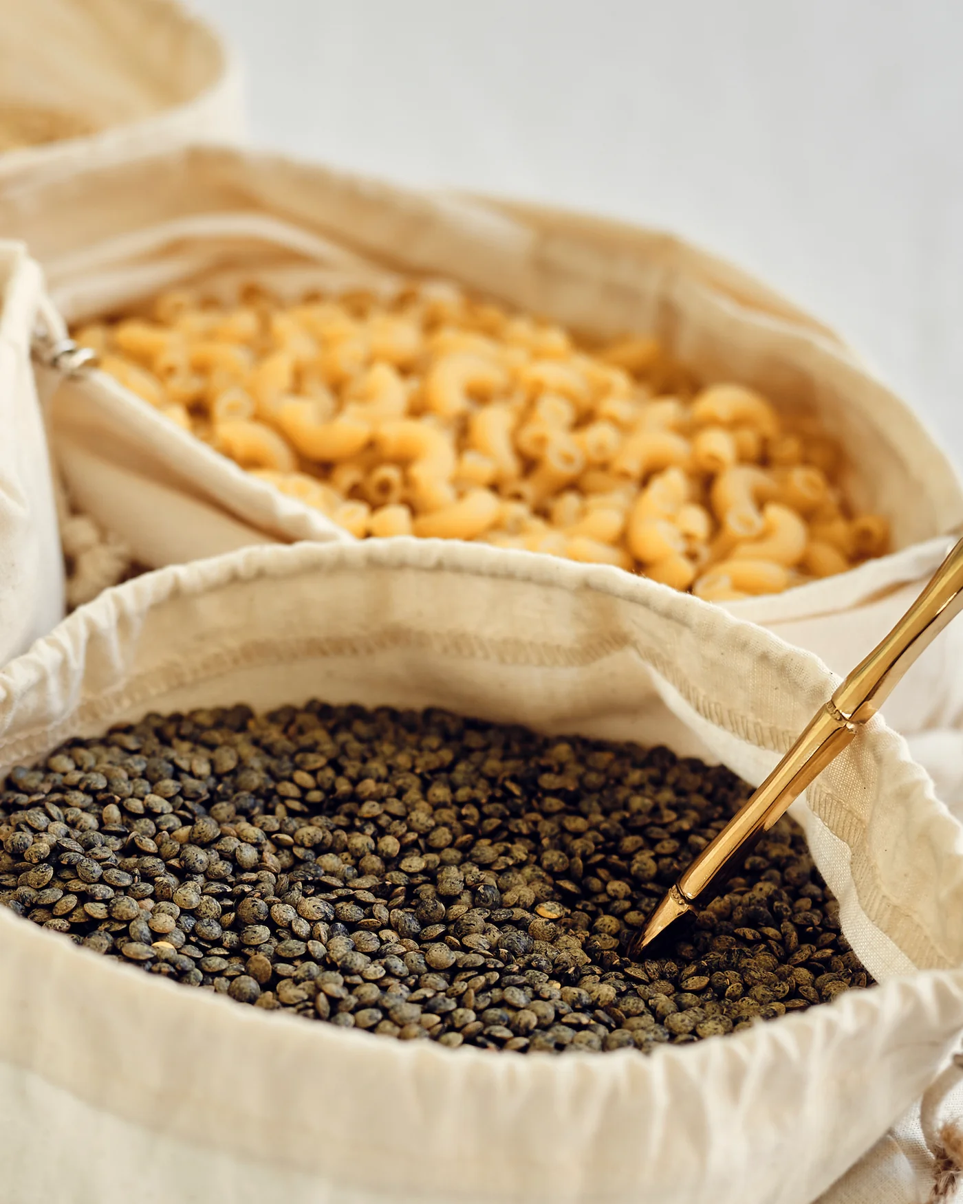 The Conscious Store - Organic Cotton Bulk Food Bags (set of 4)