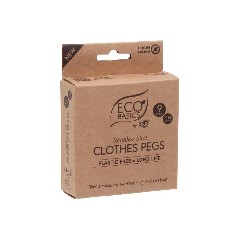 Eco Basics - Clothes Pegs 9 pack
