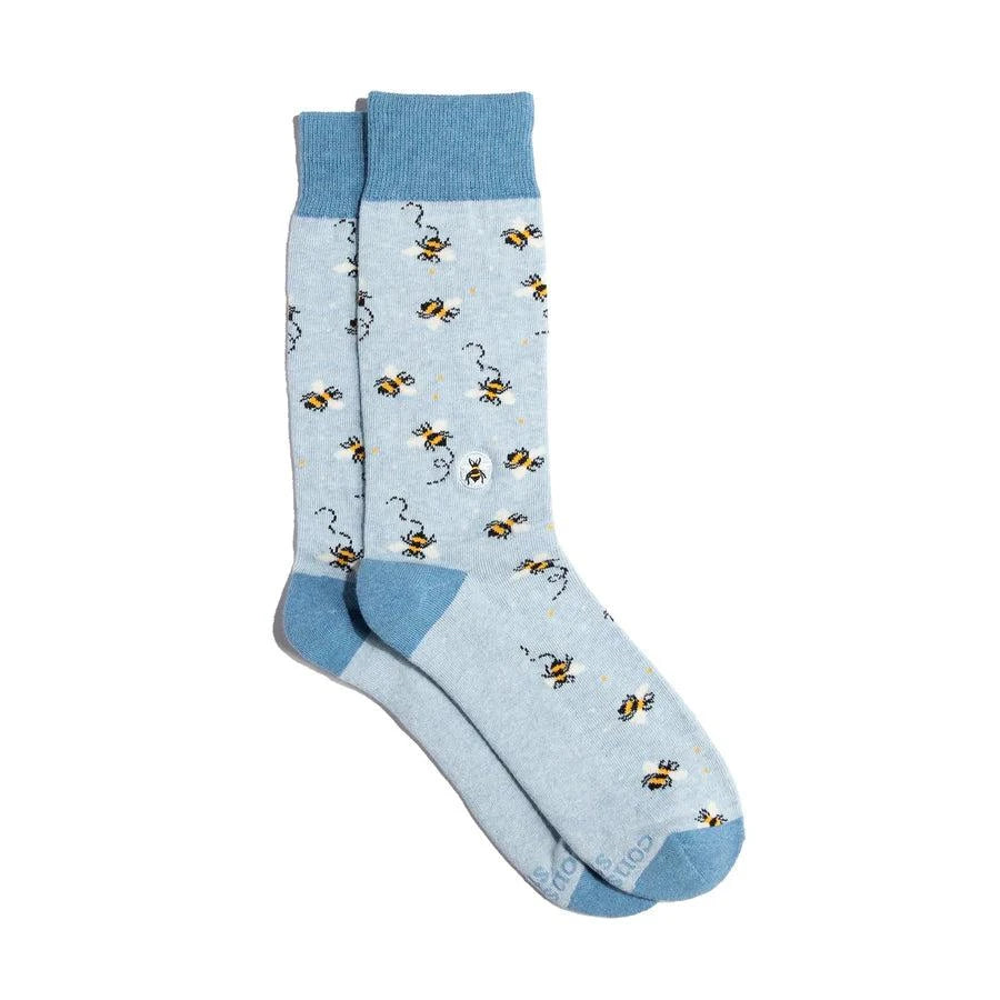 Conscious Step - Pair: Socks that protect Bees