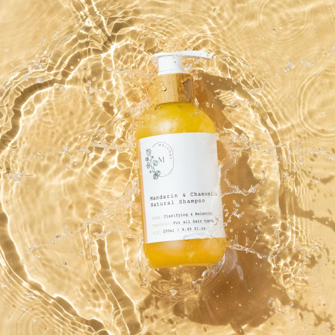 Melvory - Mandarin and Chamomile Natural Shampoo