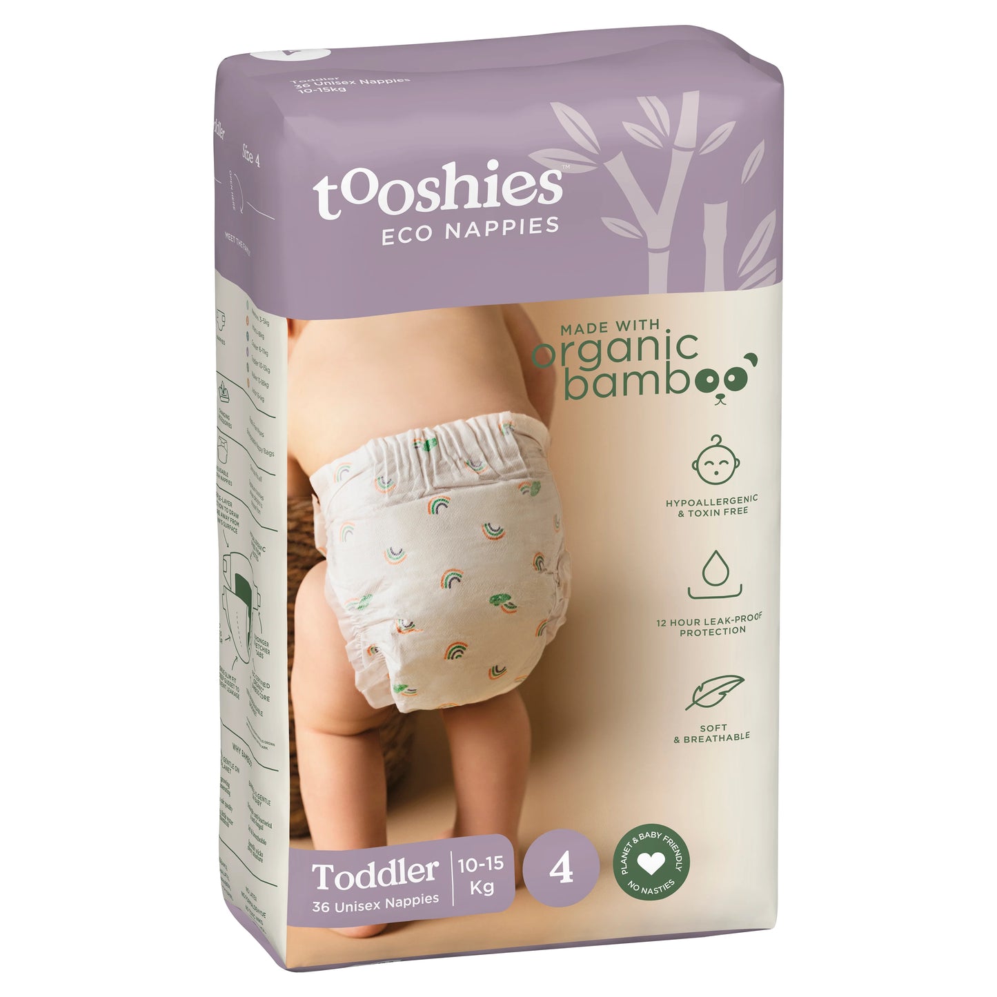 Tooshies - Disposable Nappies with Organic Bamboo