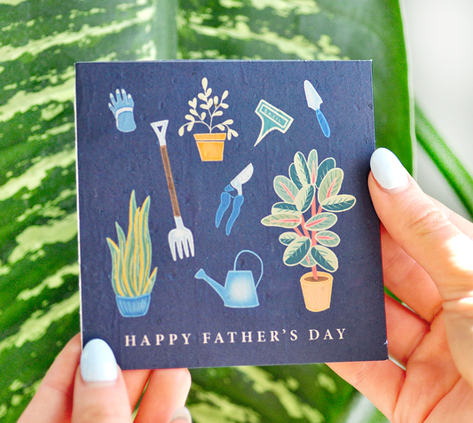 Nurturing Nature Cards - Gardener Father's Day
