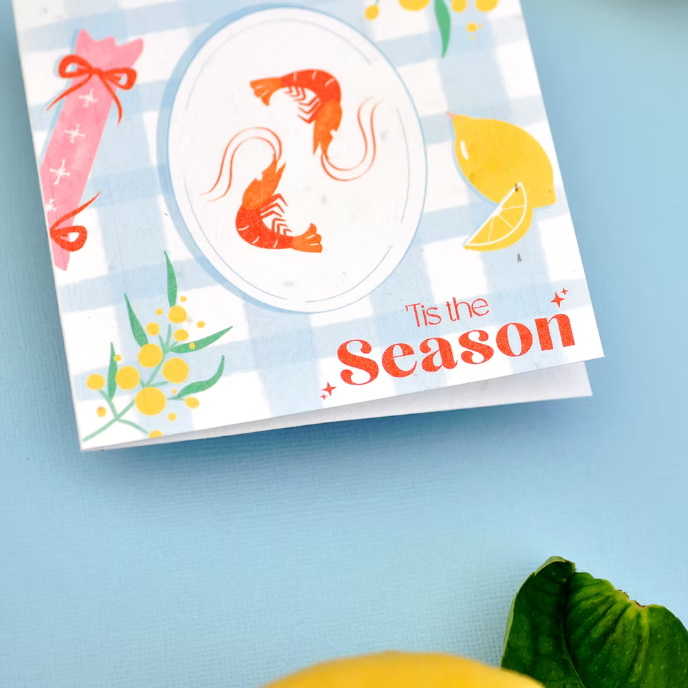 Nurturing Nature Cards - Aussie Xmas Dinner