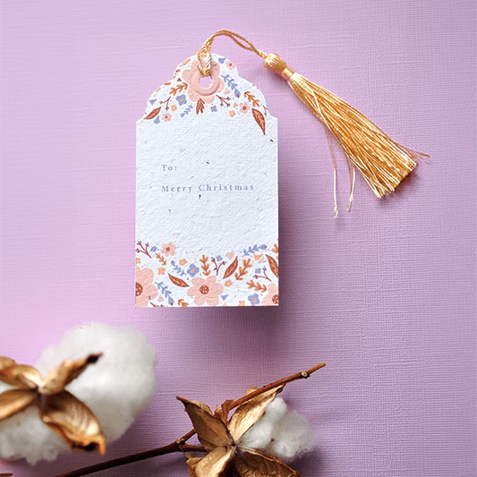 Nurturing Nature Cards - Hazel Christmas Plantable Gift Tags | 6 Pack