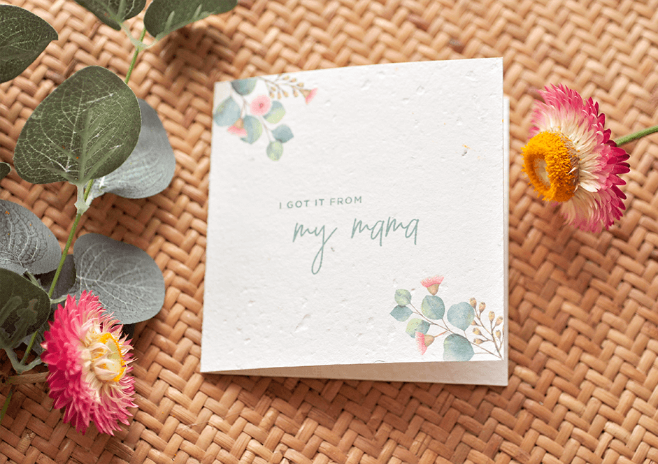 Mama Plantable Greeting Card