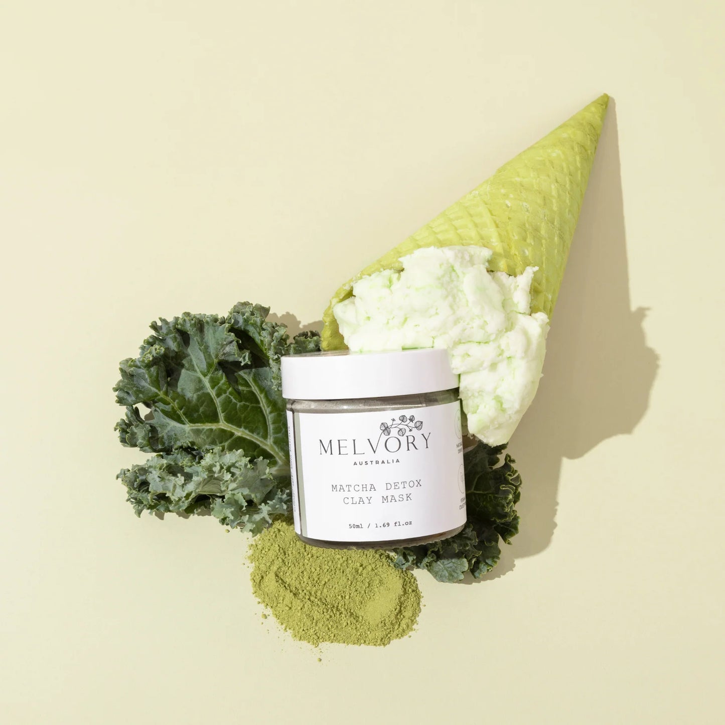 Melvory - Matcha Sorbet Detox Clay Mask