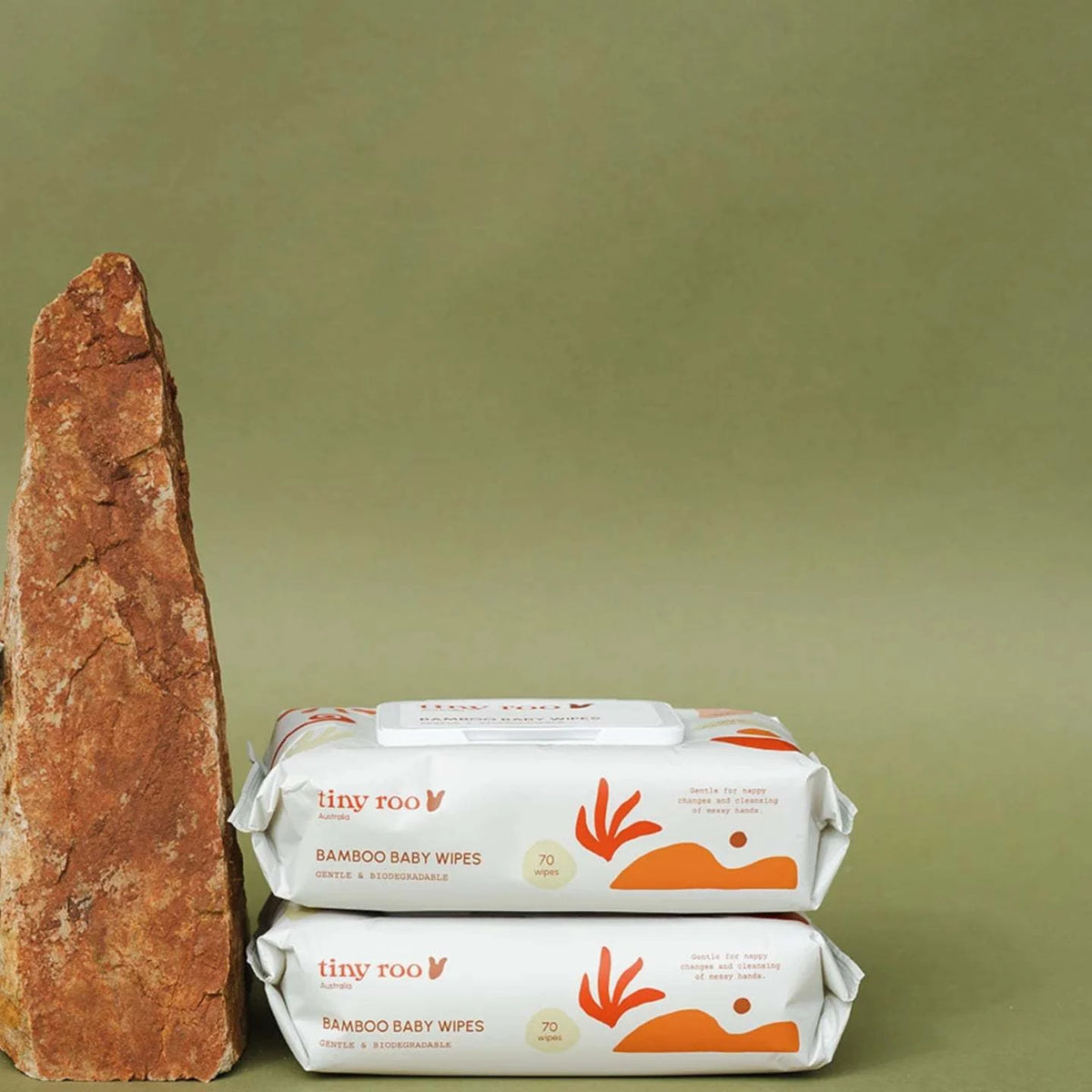 Tiny Roo - Bamboo Baby Wipes
