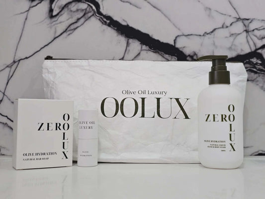 OOLUX - Olive Oil Hydration Trio, Zero Fragrance Bundle