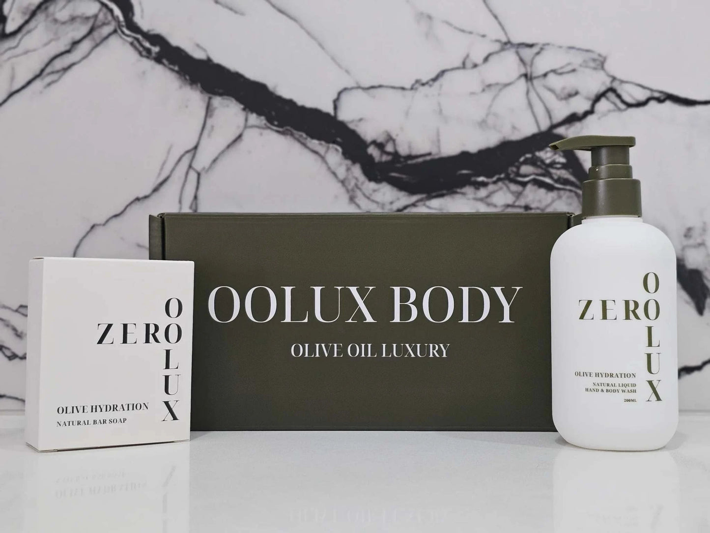 OOLUX - Olive Oil Hydration Duo, Zero Fragrance Bundle