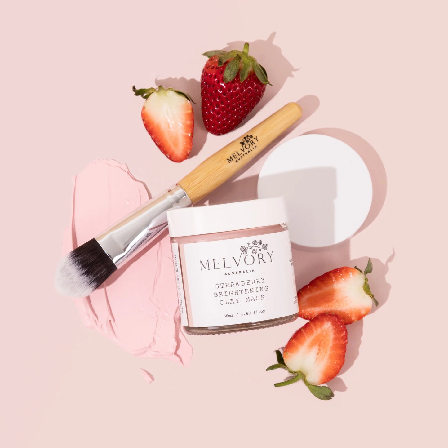 Melvory - Strawberry Sundae Brightening Clay Mask