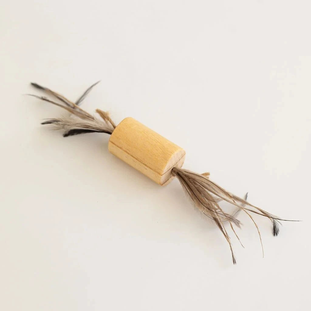 Conscious Pet Co - Cat Feather Roly Poly