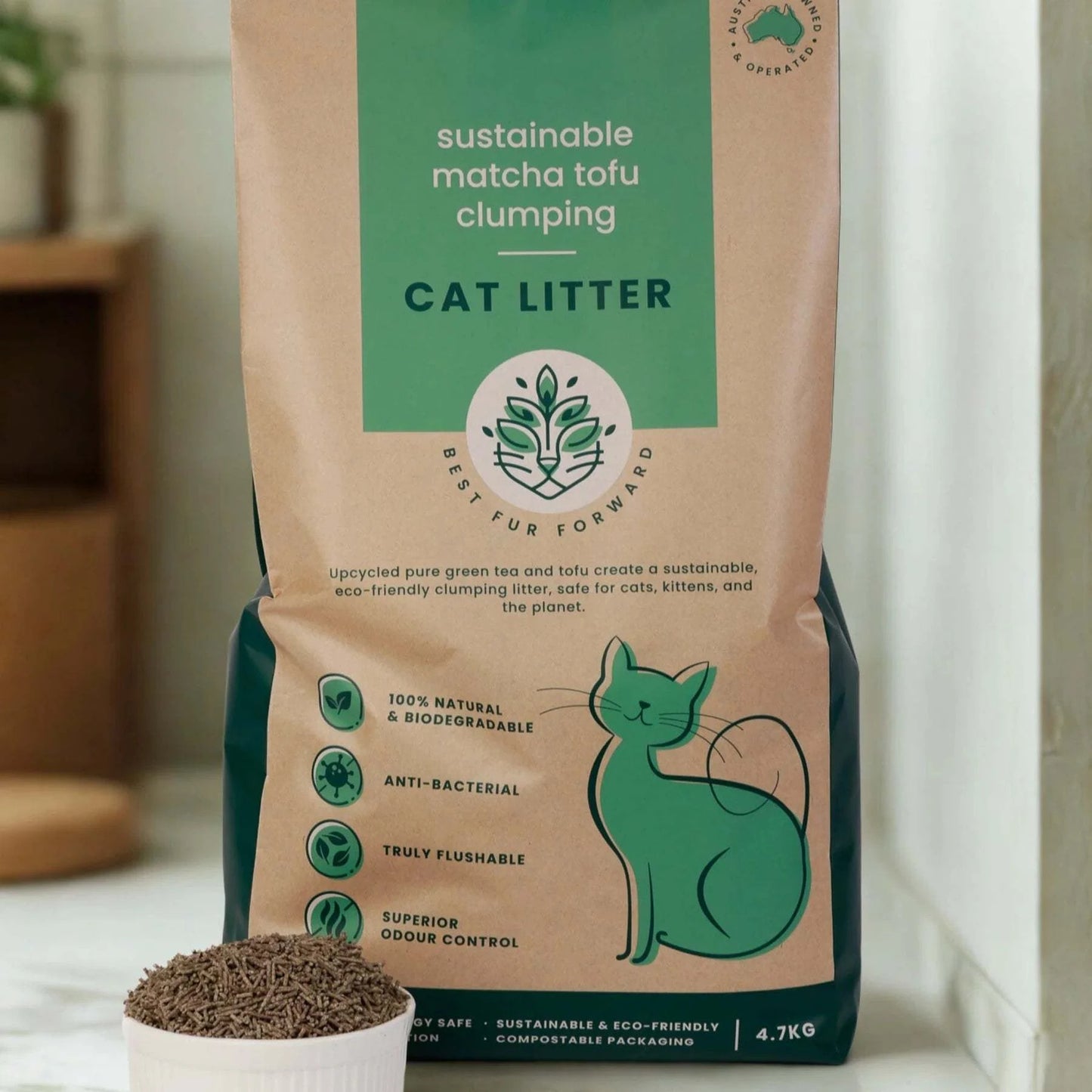 Best Fur Forward - Organic Tofu Cat Litter