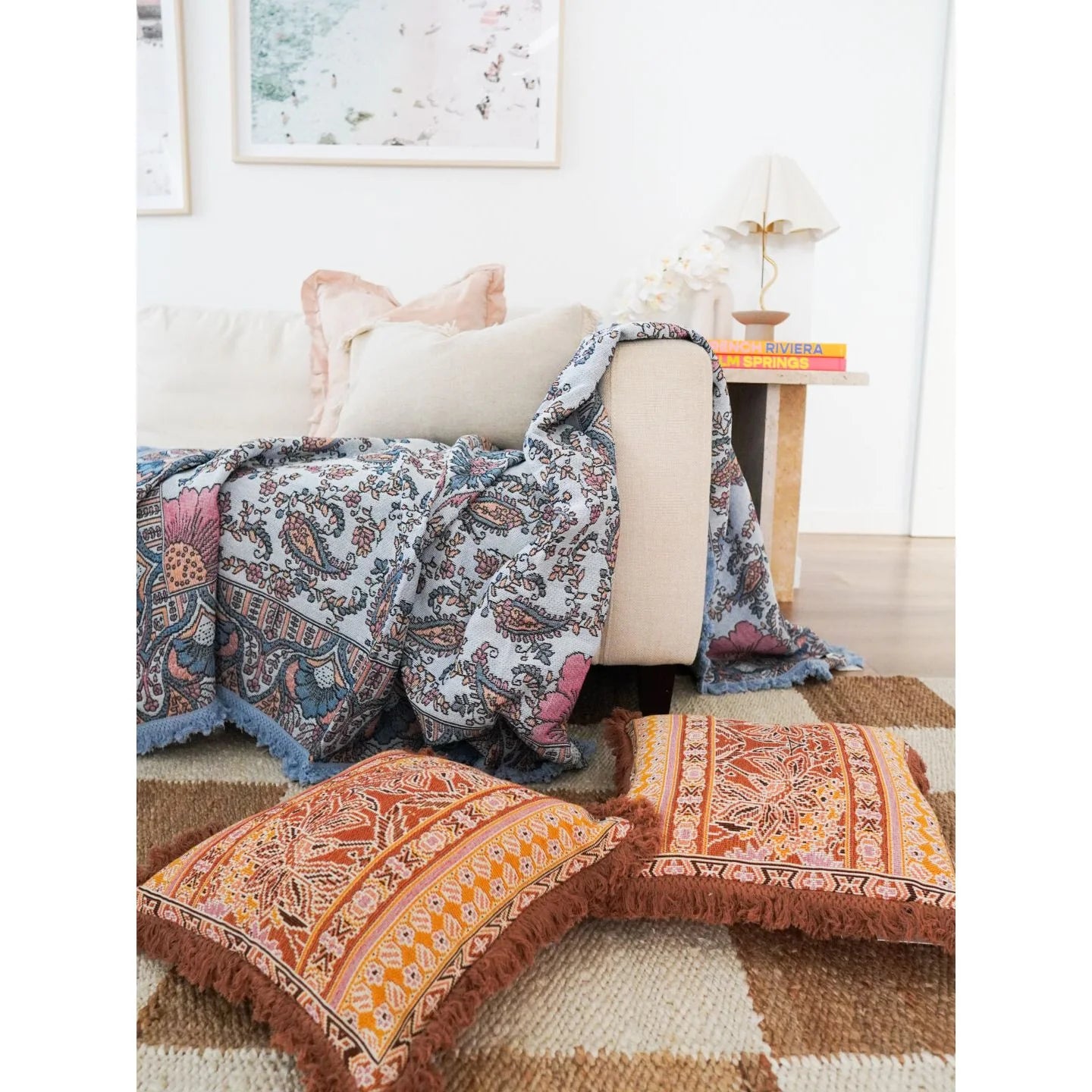 Picnic Mantra - Evie Picnic Rug/Woven Throw