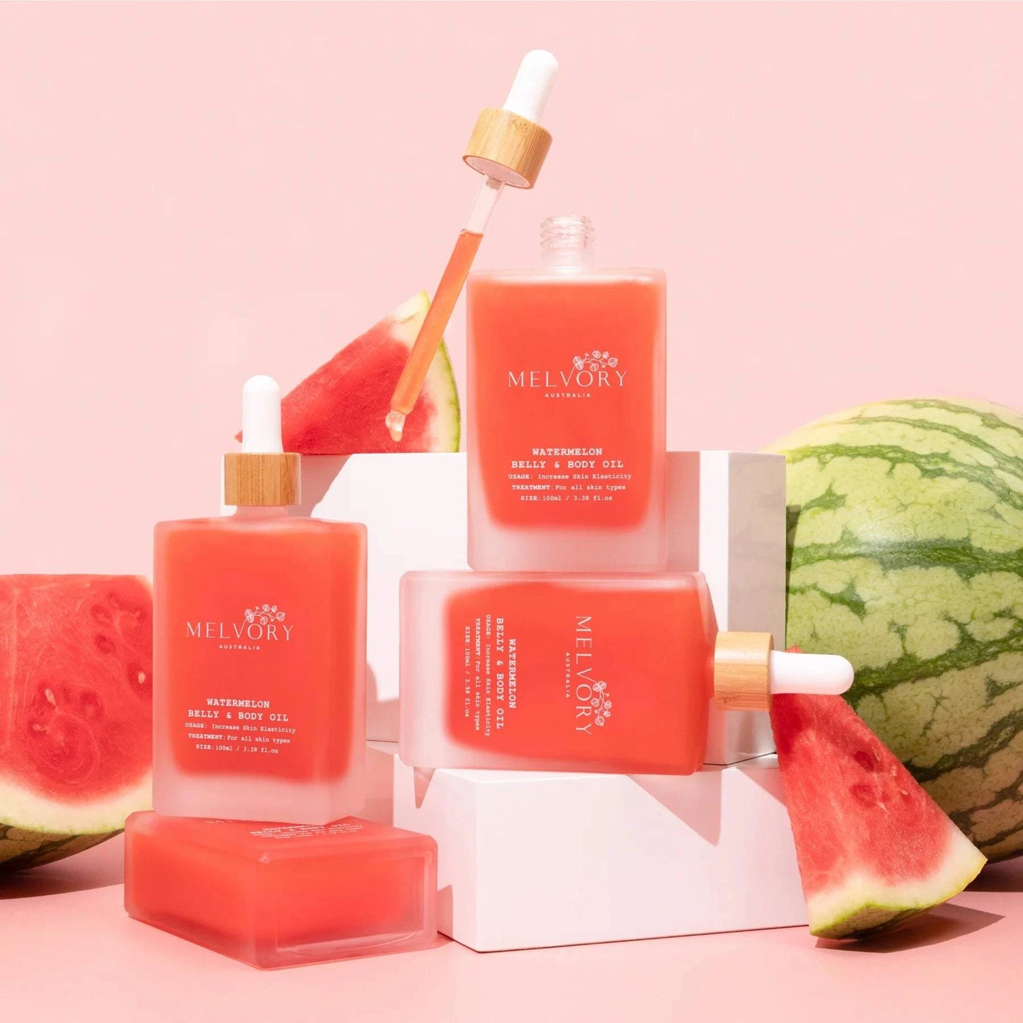 Melvory - Watermelon Belly & Body Oil