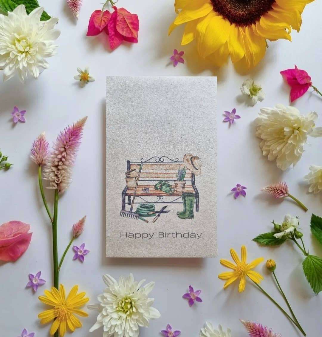 Happy Birthday Gardener - Bee Kind Mix Birthday Card