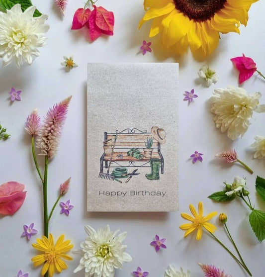 Happy Birthday Gardener - Bee Kind Mix Birthday Card