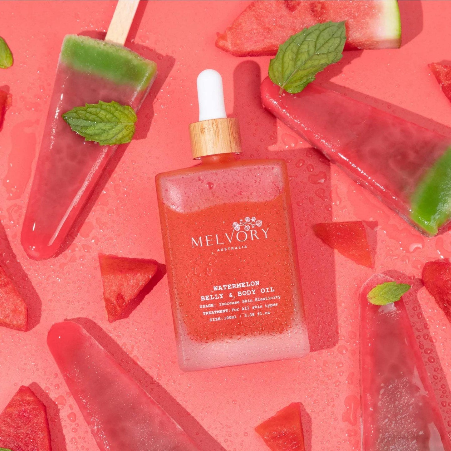 Melvory - Watermelon Belly & Body Oil