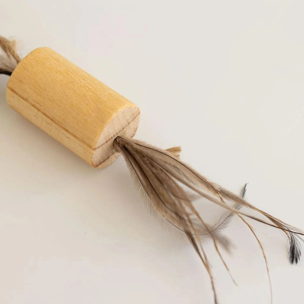 Conscious Pet Co - Cat Feather Roly Poly