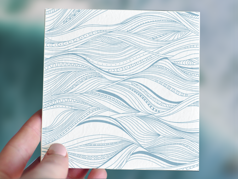 Waves Plantable Greeting Card