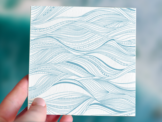 Waves Plantable Greeting Card
