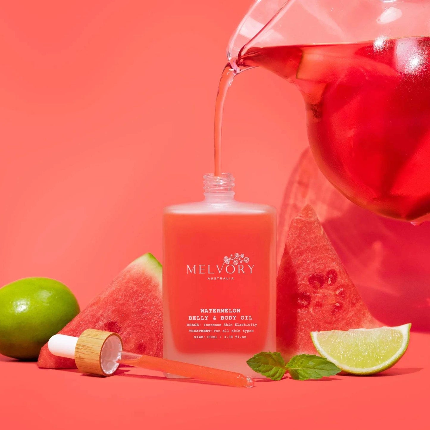 Melvory - Watermelon Belly & Body Oil