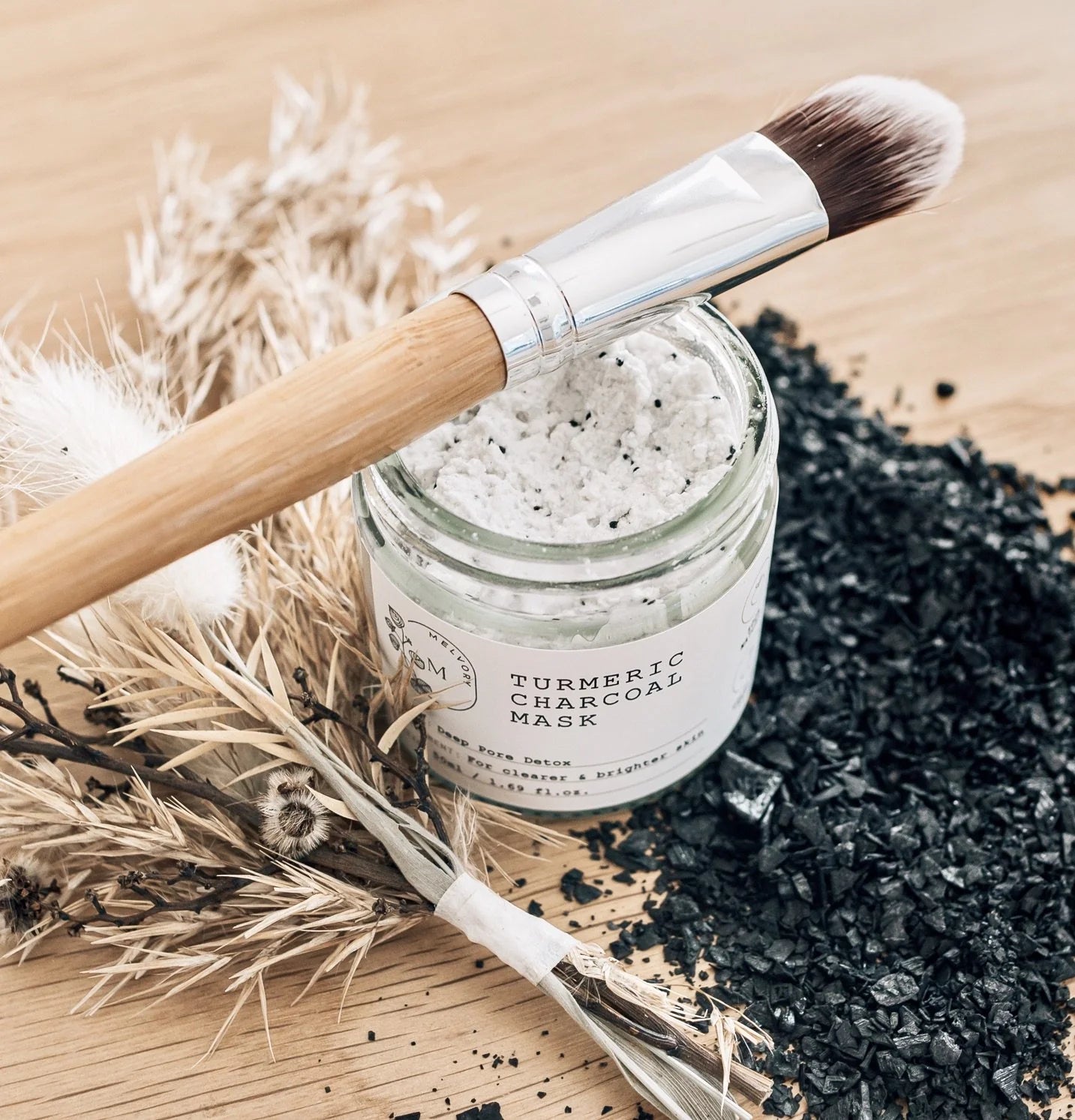 Melvory - Turmeric Charcoal Mask