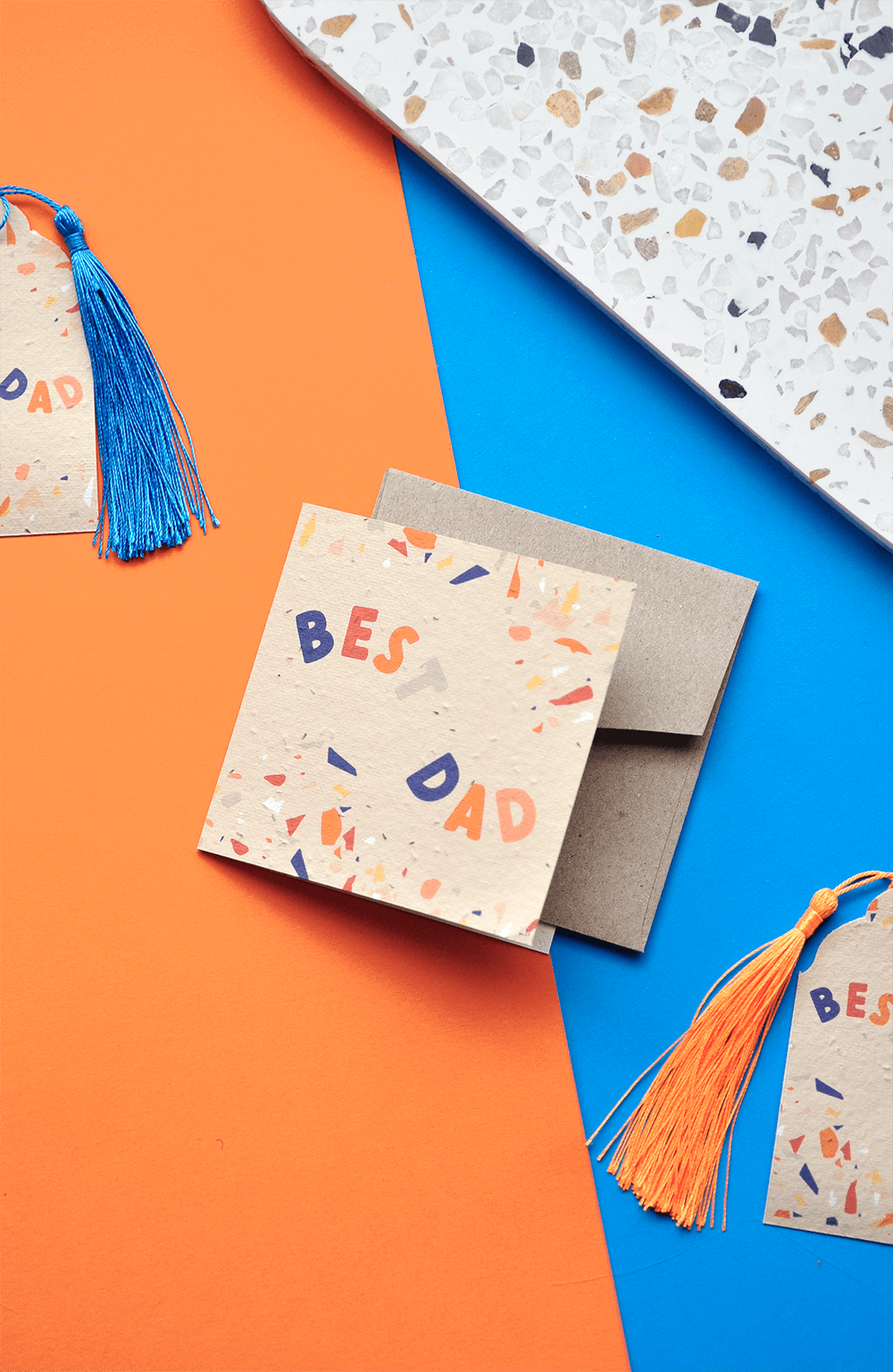 Best Dad Plantable Greeting Card