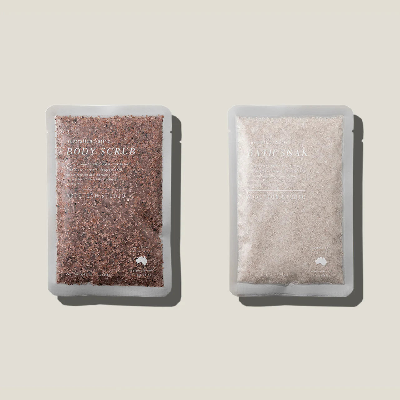 Addition Studio - Australian Native Body Scrub & Bath Soak bundle