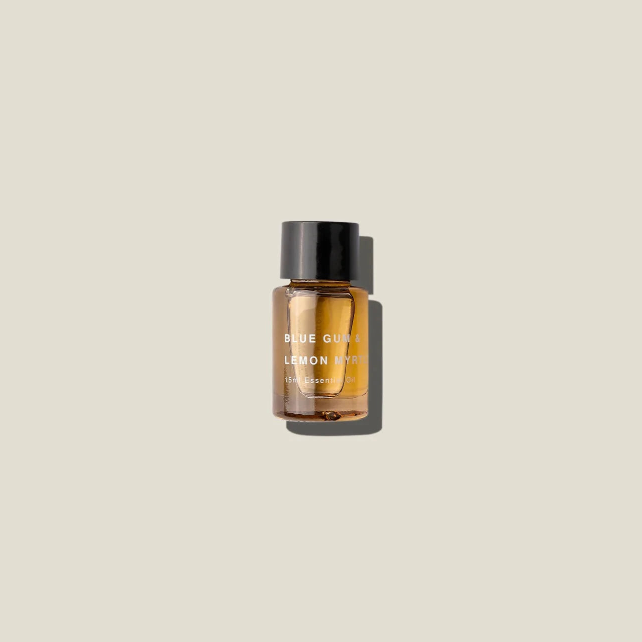 Addition Studio essential oils bottle with Blue Gum and Lemon Myrtle, 15ml.