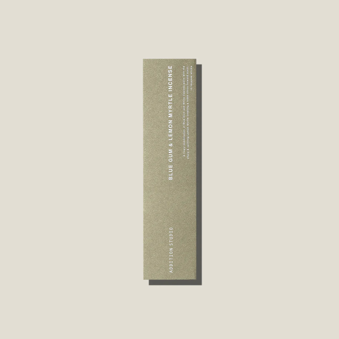 Addition Studio - Incense sticks: Blue Gum and Lemon Myrtle