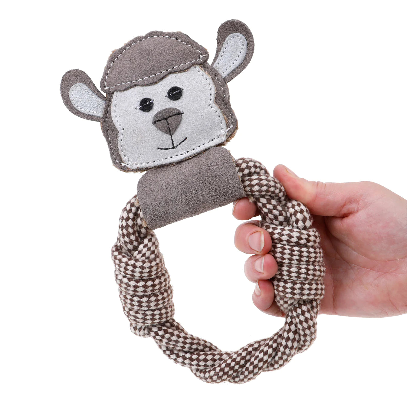 Outback Tails - Country Tails - Sheep Rope Ring Toy