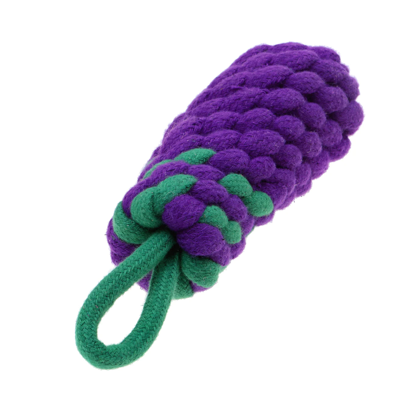 Outback Tails - Country Tails - Eggplant Rope Toy