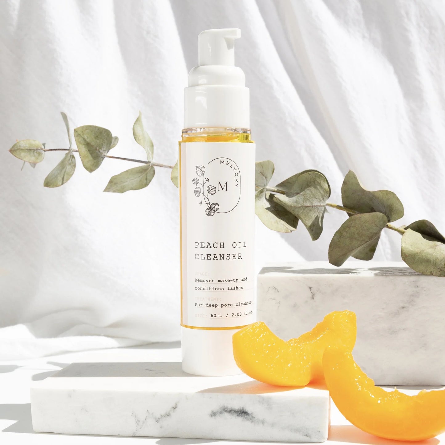 Melvory - Peach Oil Cleanser