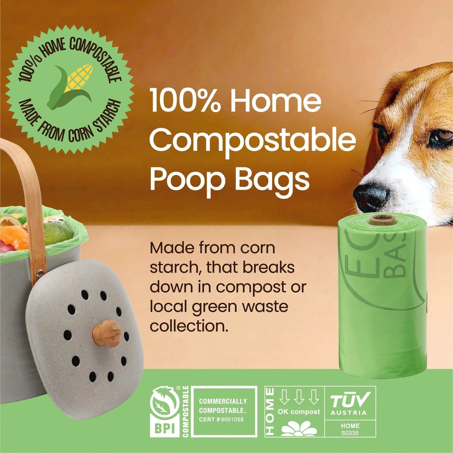 Eco Basics - Compostable Doggy Bags