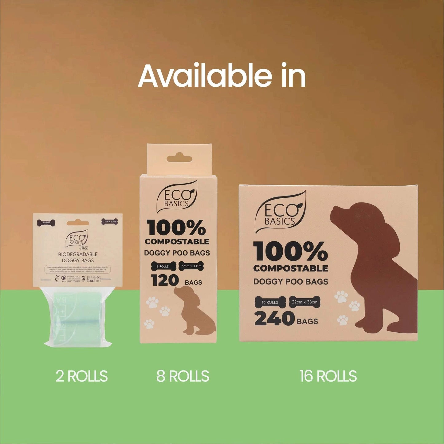 Eco Basics - Compostable Doggy Bags