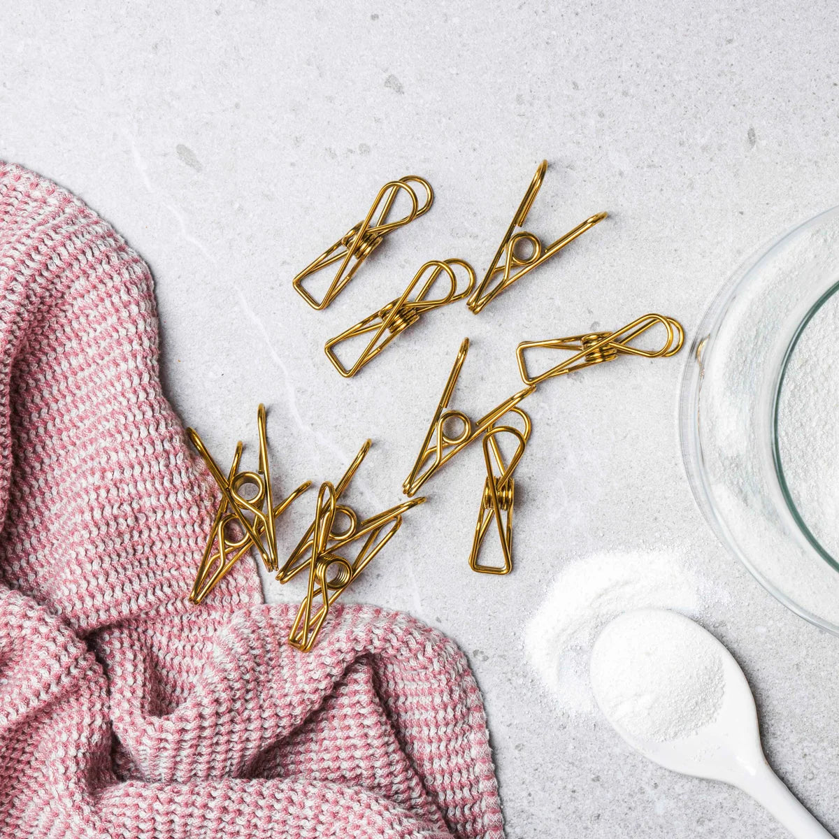 Ever Eco - Gold Clothes Pegs