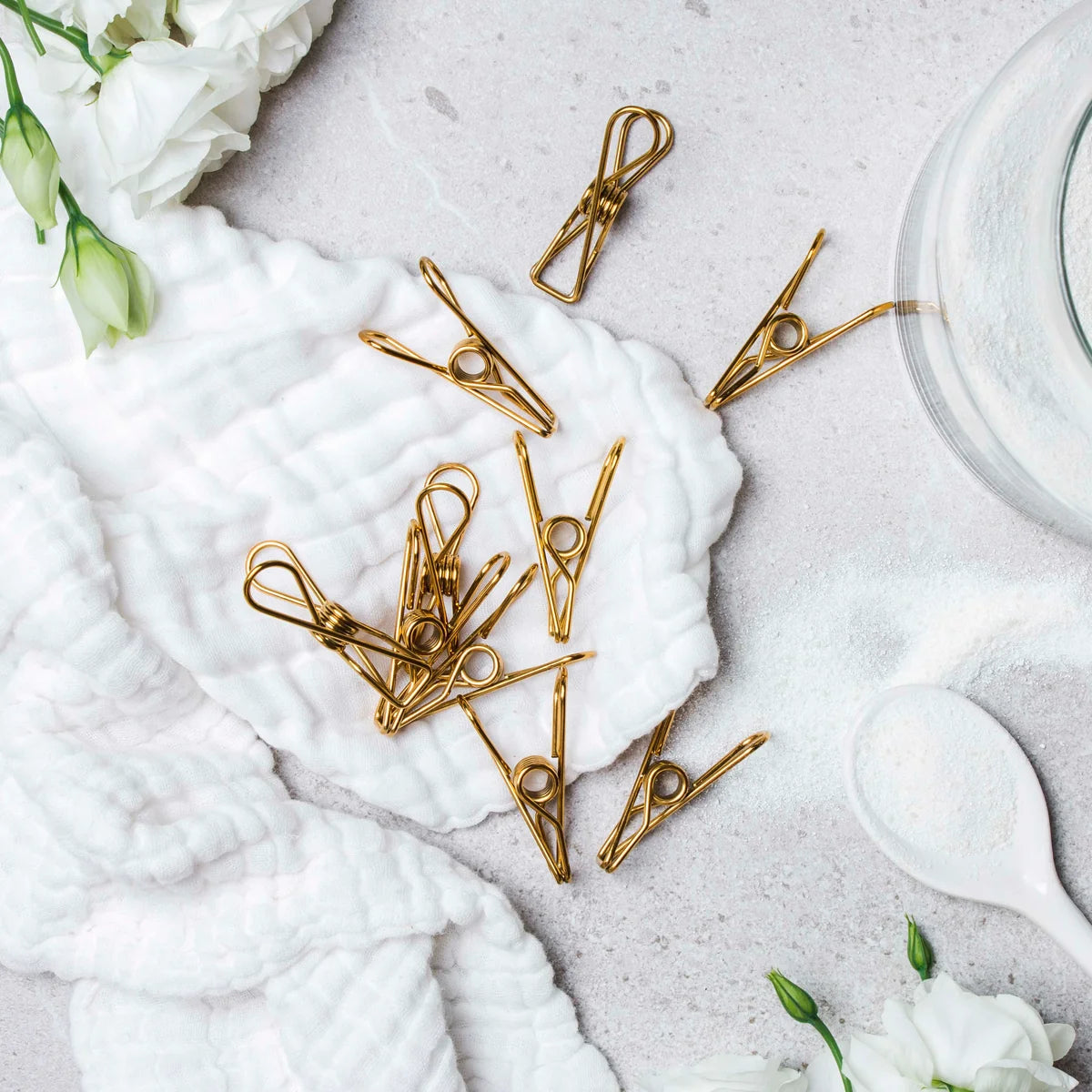 Ever Eco - Gold Clothes Pegs