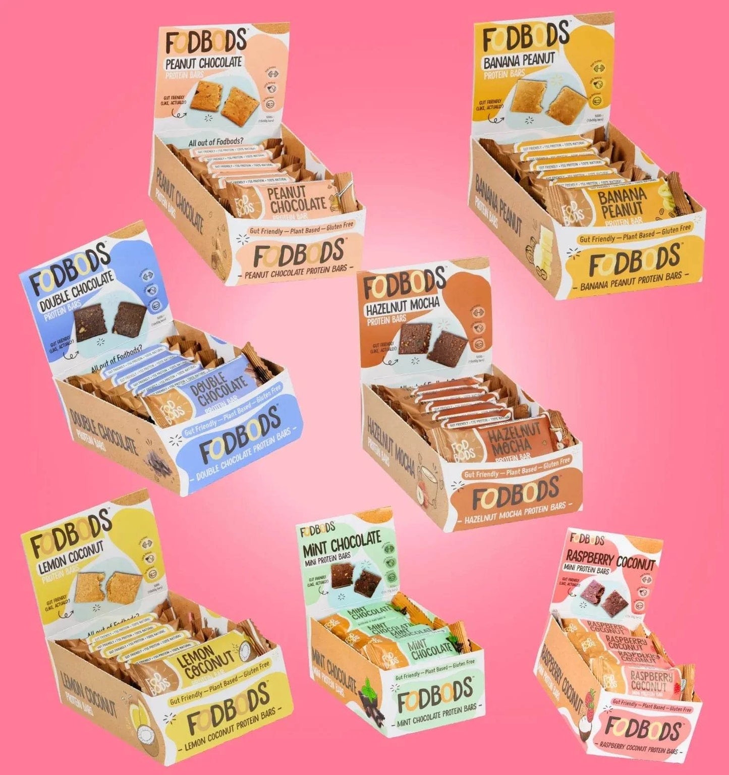 Fodbods - Protein Family Pack (84 x Bars)