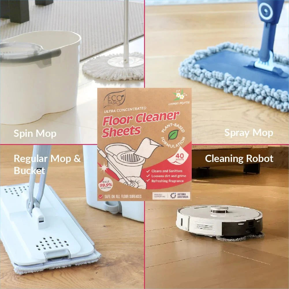 Eco Basics - NEW! Floor Cleaning Sheets