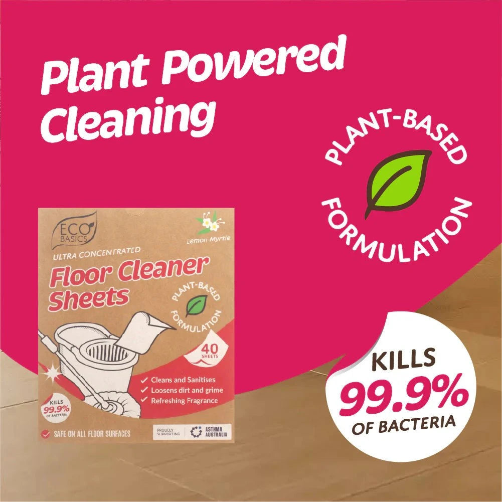 Eco Basics - NEW! Floor Cleaning Sheets