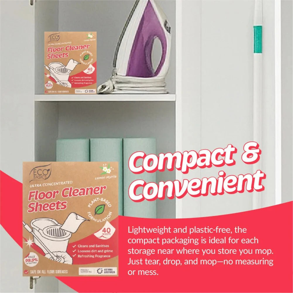 Eco Basics - NEW! Floor Cleaning Sheets