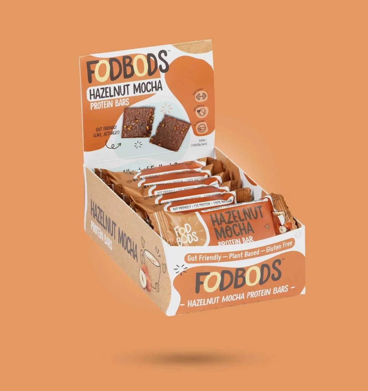 Fodbods - Hazelnut Mocha Protein Bar