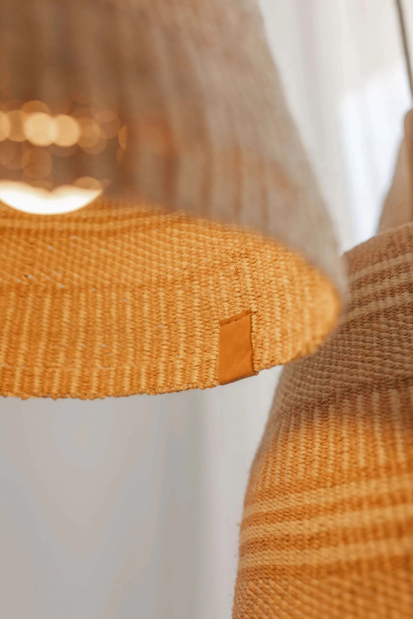 Her Hands - Bespoke Woven Pendant Lights (Signature Weave)