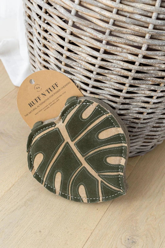 Conscious Pet Co - Ruff n Tuff Monstera Leaf