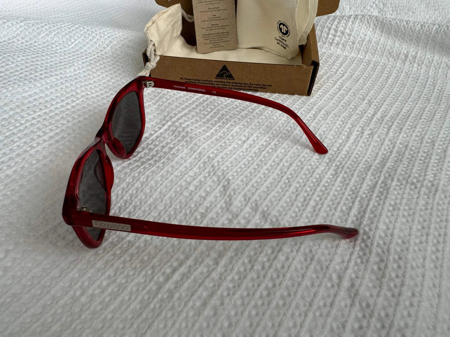 Ozeano - Tama Sunglasses, Polarised (Red Snapper)