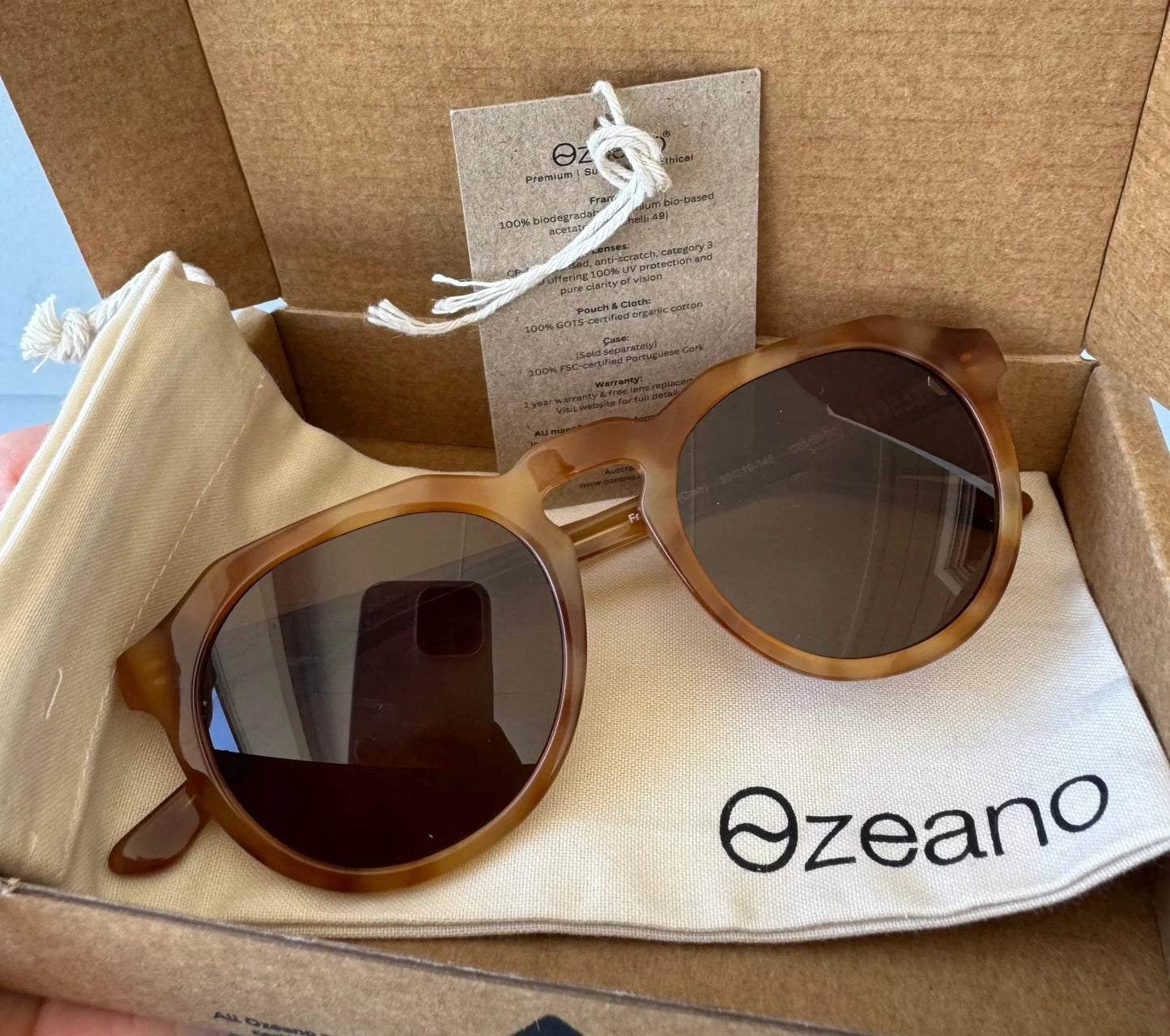 Ozeano - Freshie Sunglasses, Polarised (Crab)