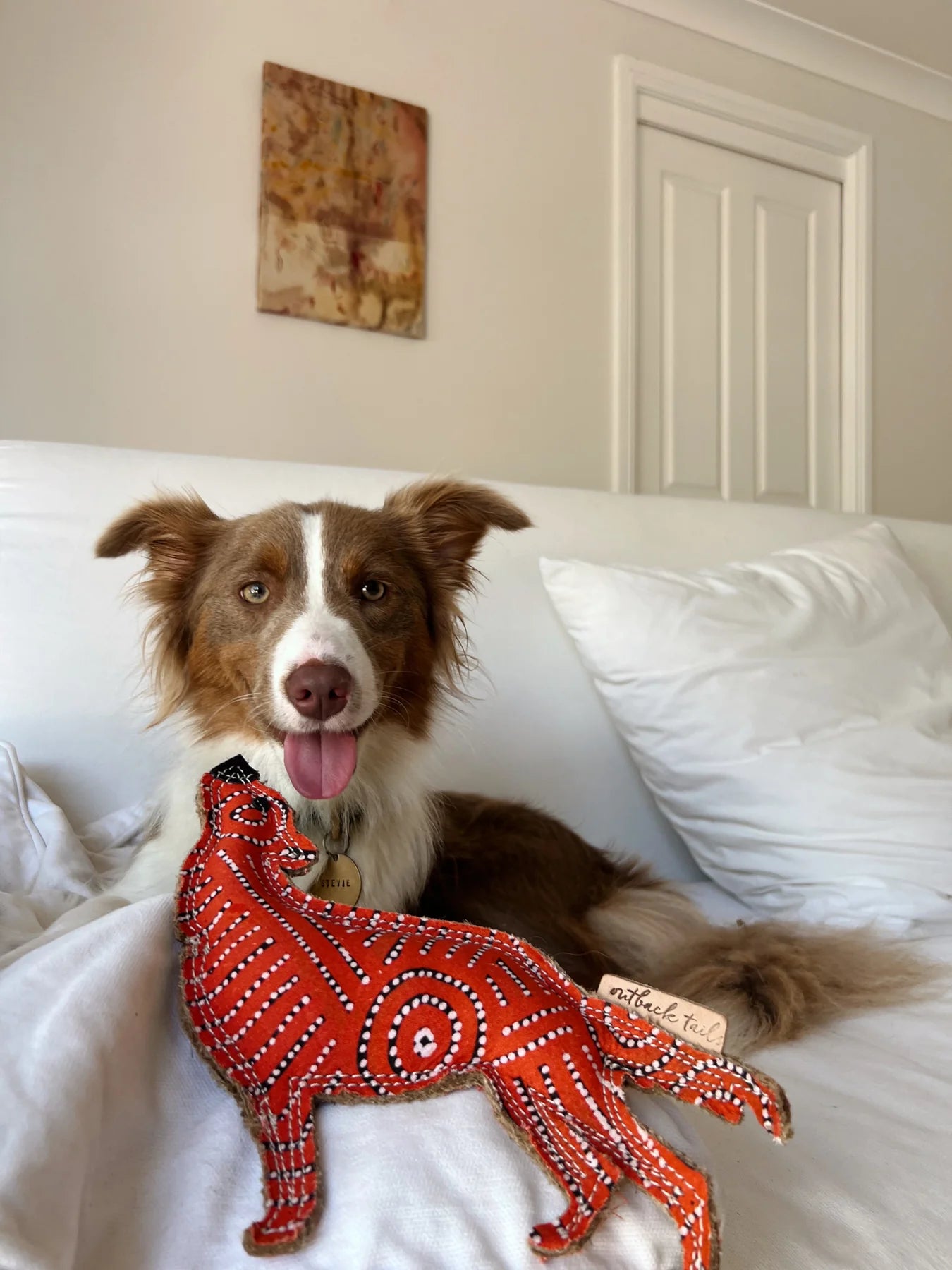 Outback Tails - Desert Dog Chew Toy - Red Man