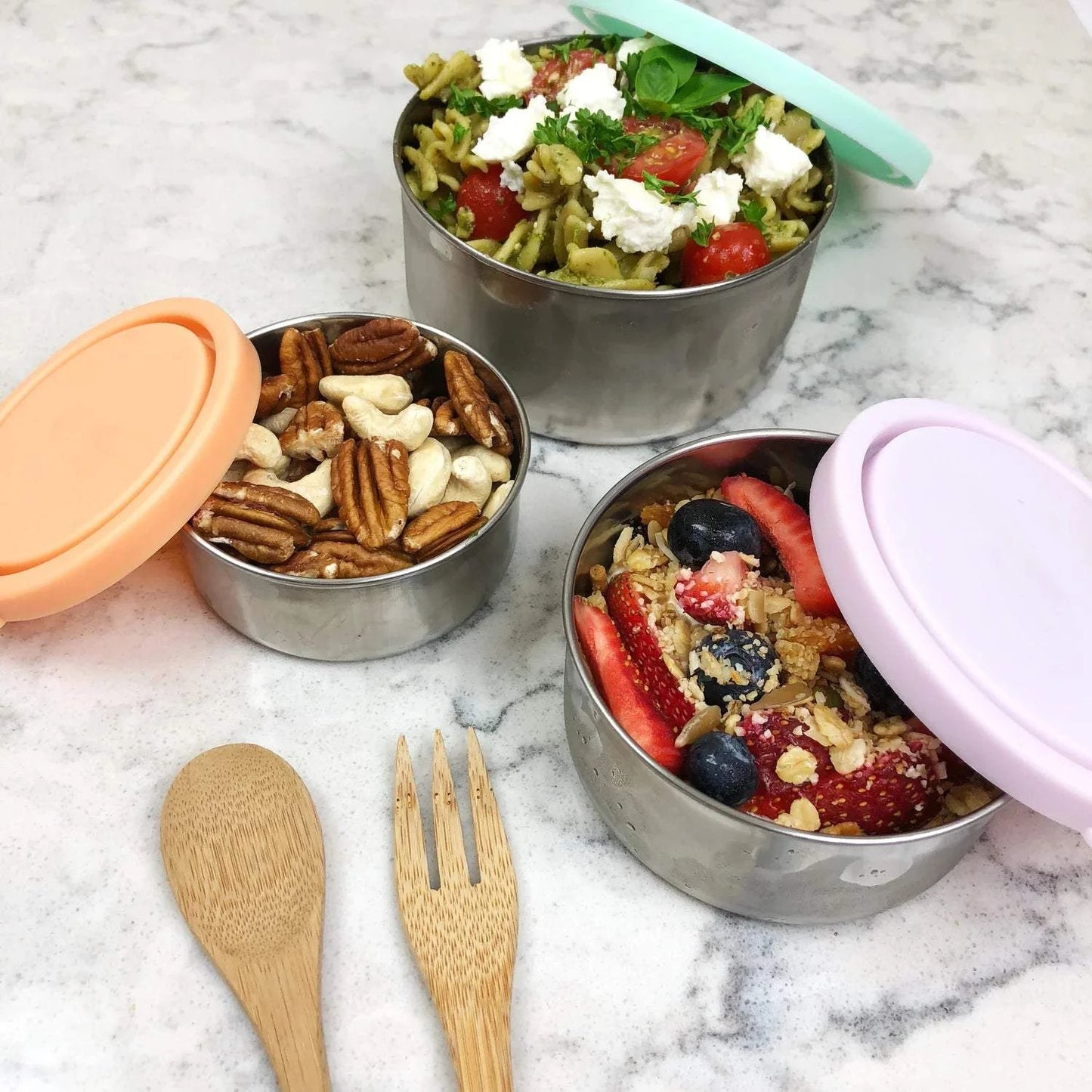 Ever Eco - Round Nesting Containers (Sets of 3)