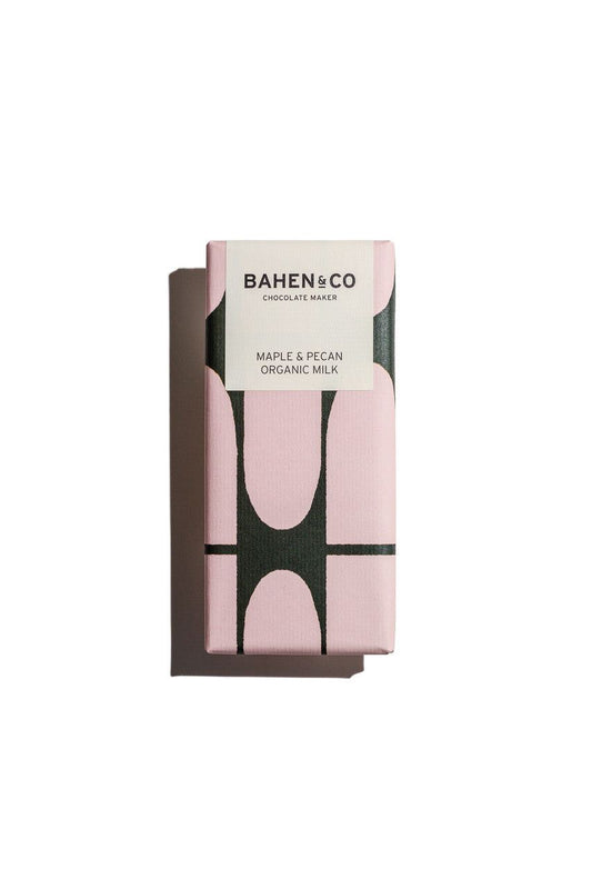 Bahen & Co - Maple & Pecan Organic Milk Chocolate Bar