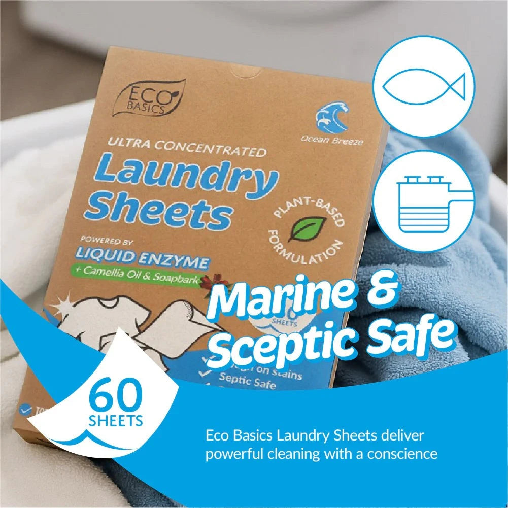 Eco Basics - NEW! Laundry Sheets